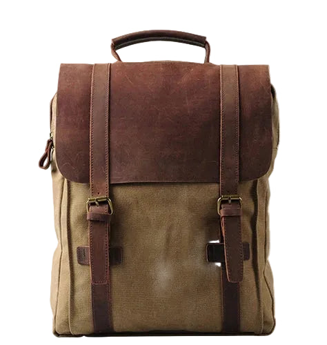 Fashion Male Backpack Leather military Canvas backpack Men backpack women school backpack school bag bagpack rucksack backpack