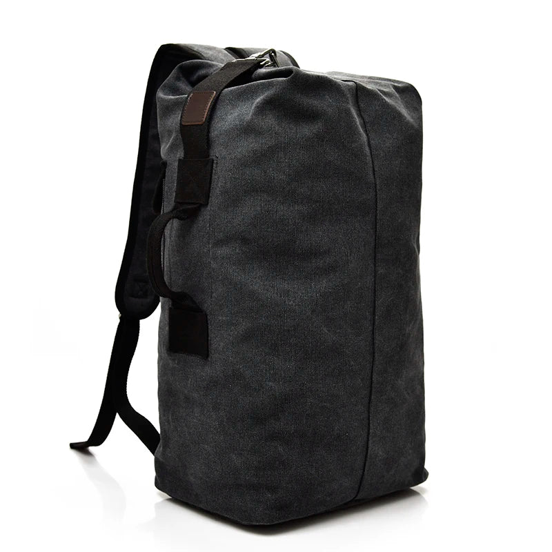Preppy Style Canvas Backpack – Capacity, Comfort and Timeless Design