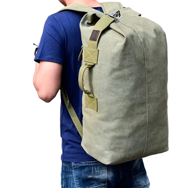 Preppy Style Canvas Backpack – Capacity, Comfort and Timeless Design