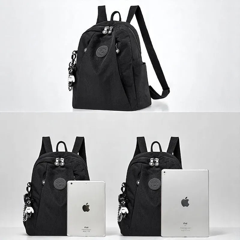 Mochila Fashion de Nylon para Mujer: Ligereza, Espacio y Estilo Premium