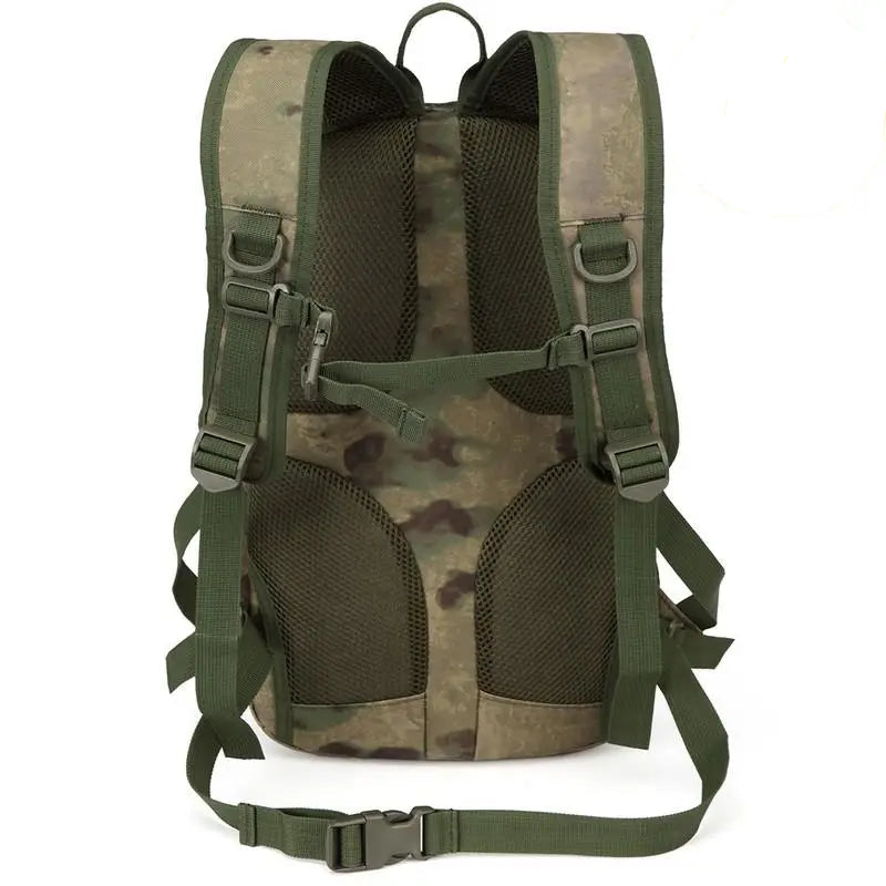 Mochila Táctica de Aventura 25L: Resistencia 600D y Confort Ergonómico