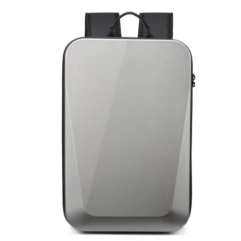 Anti-Theft Hard Shell Business Backpack for 15.6" Laptop – Waterproof and Expandable
