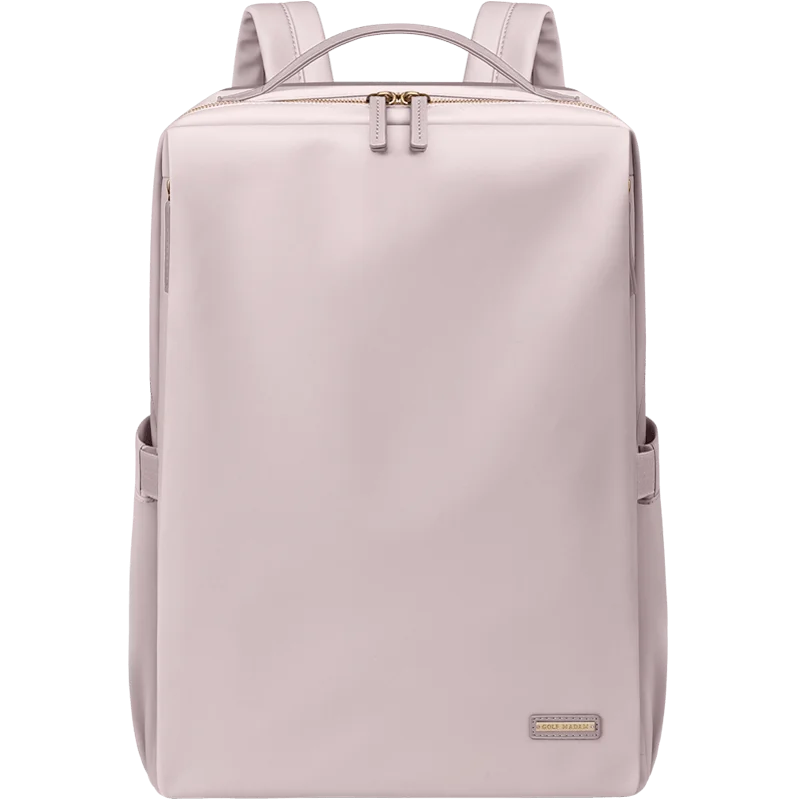 Women's Pink Oxford Backpack with 15.6” Laptop Compartment – Functional Elegance and Urban Style