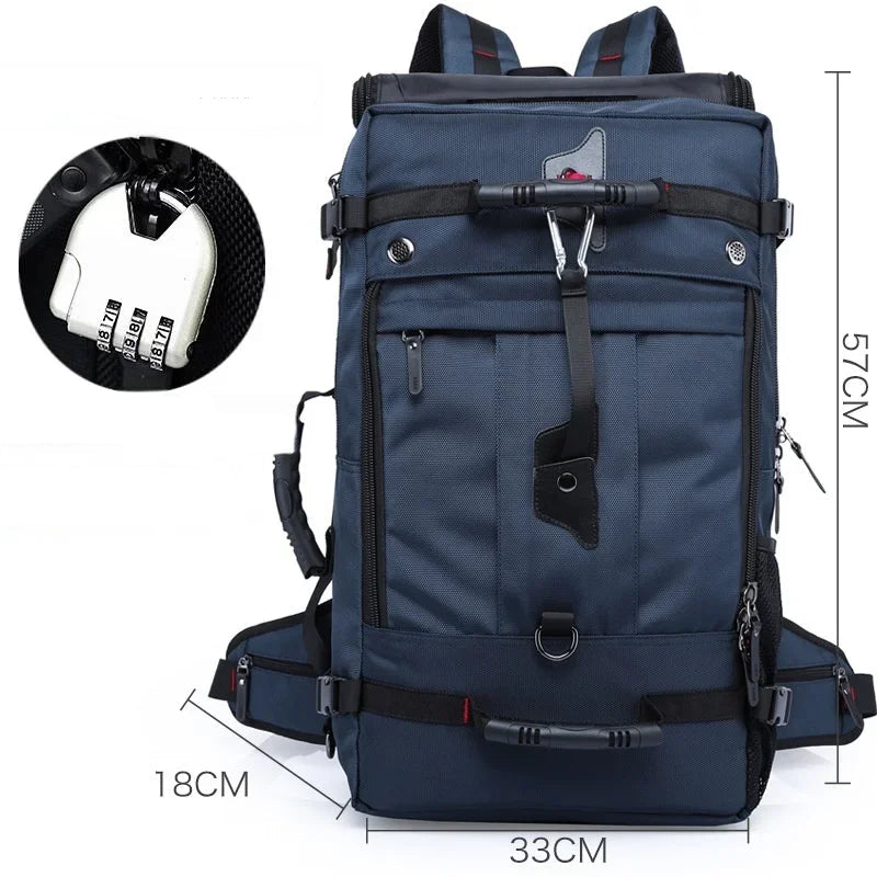 Urban Tactical Backpack 36–55L Army Green – Durable and Secure