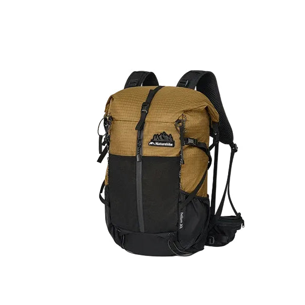 Naturehike 30+5L Outdoor Backpack Brown – Expandable, Comfortable, and Breathable