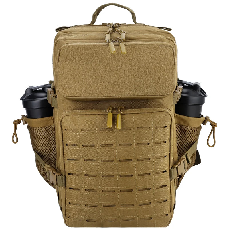 45L Khaki Travel Backpack – Natural Style and Outdoor Durability