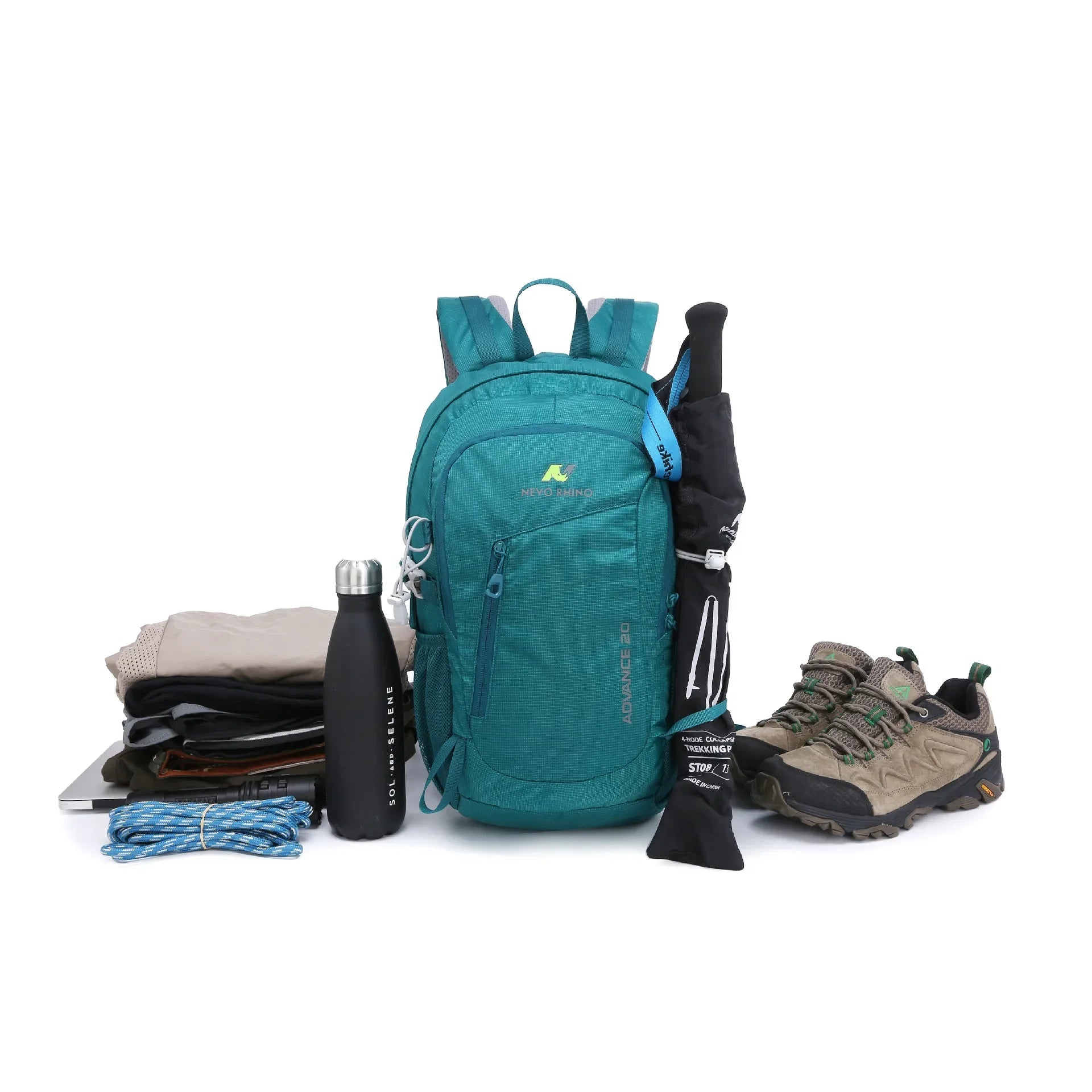 Mochila Deportiva Outdoor Ultraligera 20 L – Transpirable y Resistente
