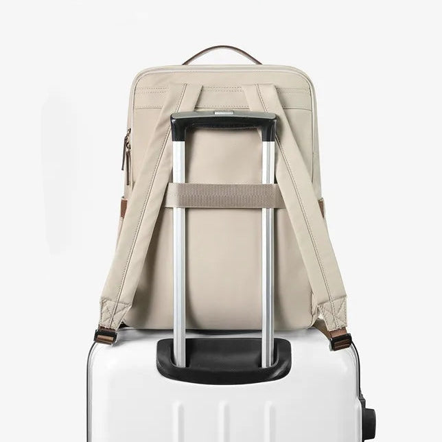Women's Casual Oxford Backpack with 15.6" Laptop Compartment – Lightweight, Stylish, and Functional