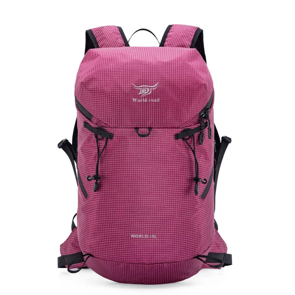 Mochila de Senderismo Ultraligera Rosa – Ligera y Funcional
