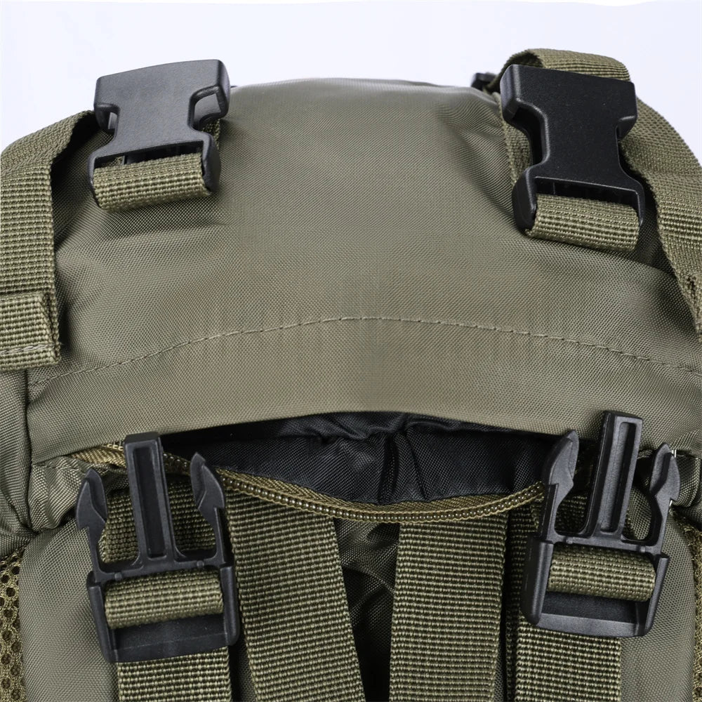 Mochila Outdoor LQARMY de Gran Capacidad – Resistencia Táctica y Estilo Aventurero