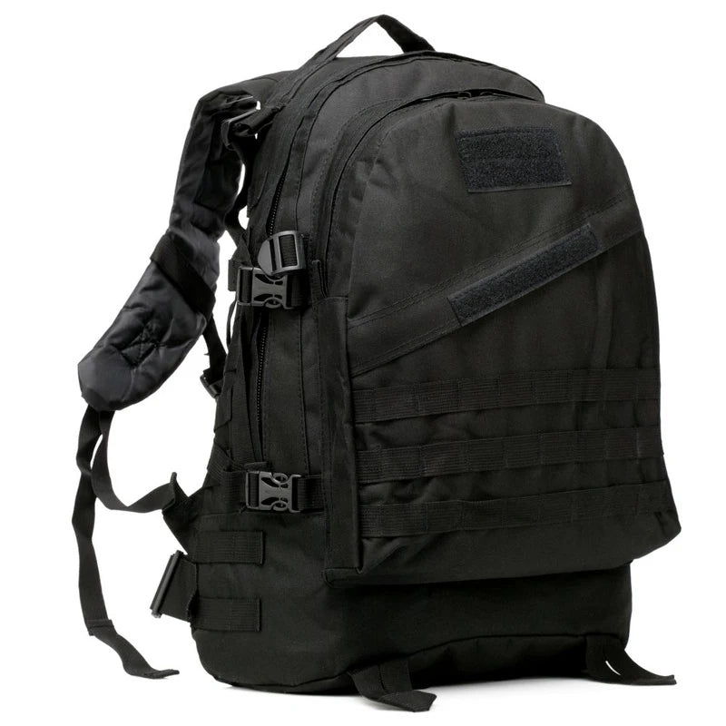 Jarhead 3D Tactical Backpack 40L Black – Maximum Resistance and Professional Style