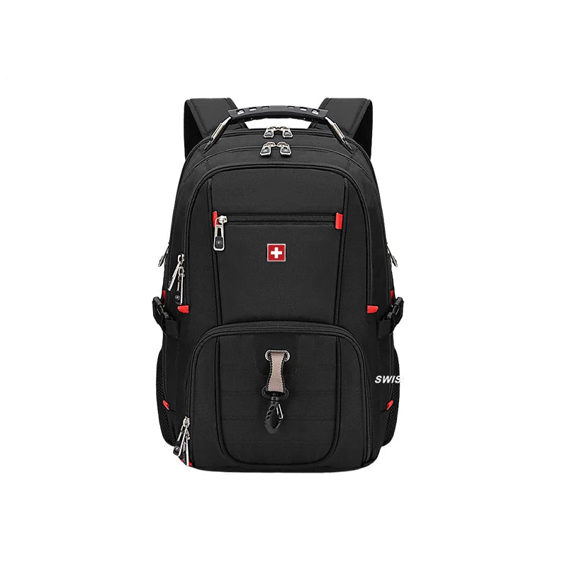 Mochila SWISS MILITARY de Gran Capacidad – Laptop 17.3", Impermeable y Carga USB