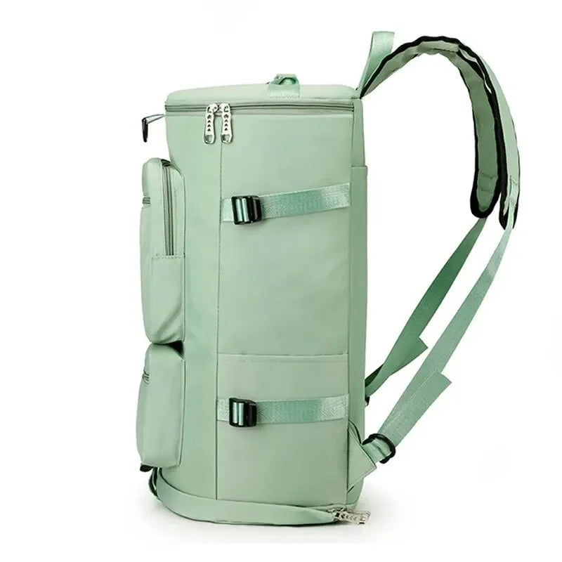 Mochila Deportiva Verde Militar: Resistencia Extrema y Confort 3 en 1