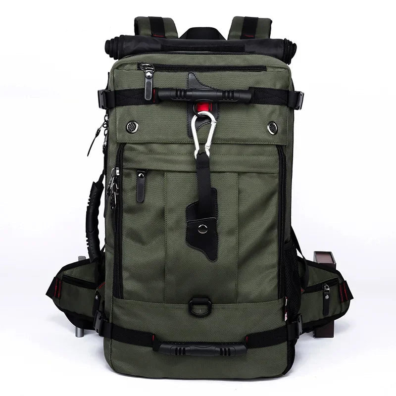 Urban Tactical Backpack 36–55L Army Green – Durable and Secure