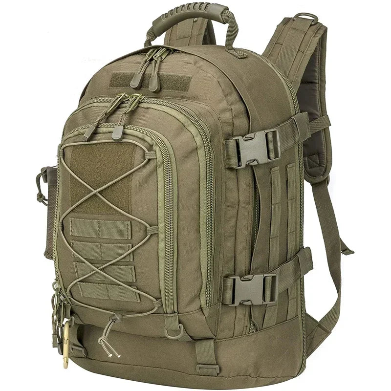 65L Unisex Military Tactical Backpack – Waterproof and Maximum Performance