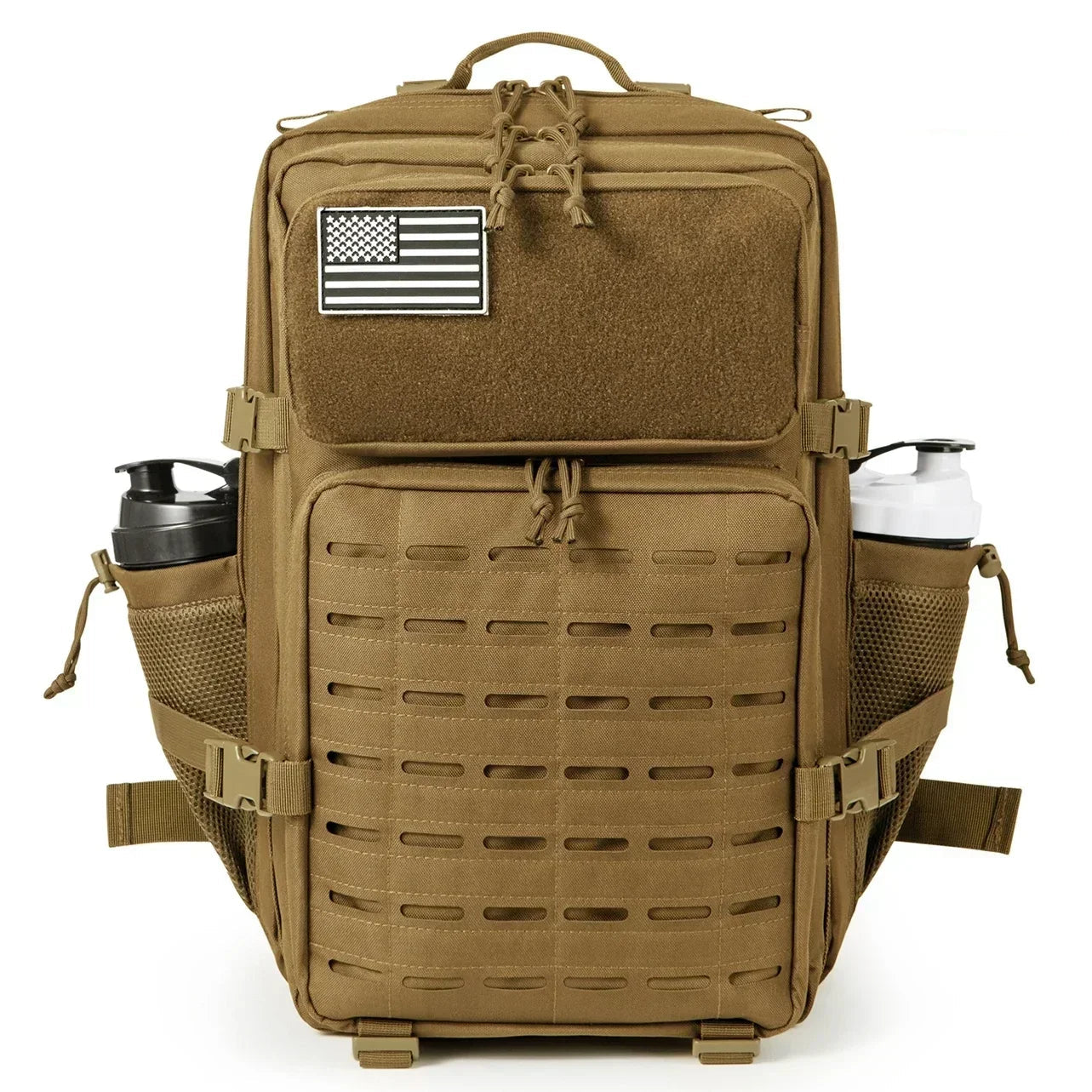 45L Khaki Tactical Backpack – Outdoor Style and Versatile Functionality