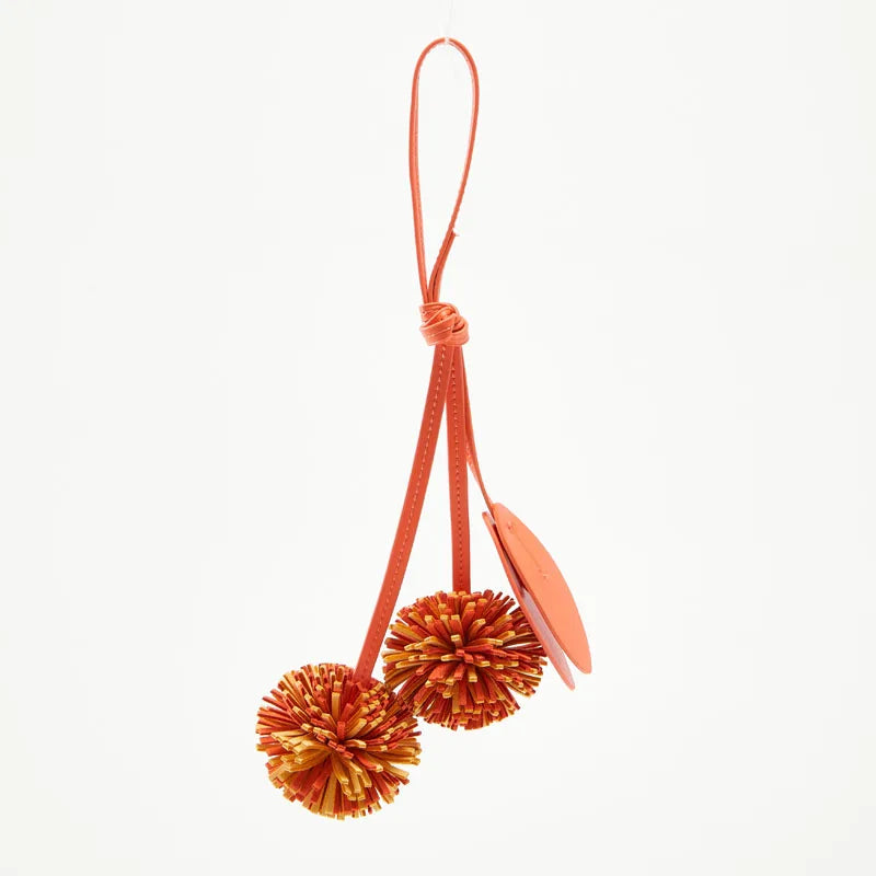 Premium Pom-Pom Charm for Handbag – Glamorous and Fluffy Accessory
