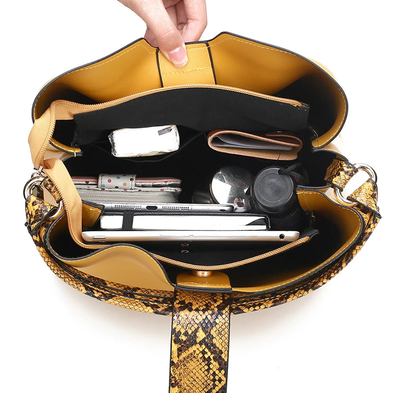 Bolso Tote Grande de PU – Elegancia y Gran Capacidad para Mujer