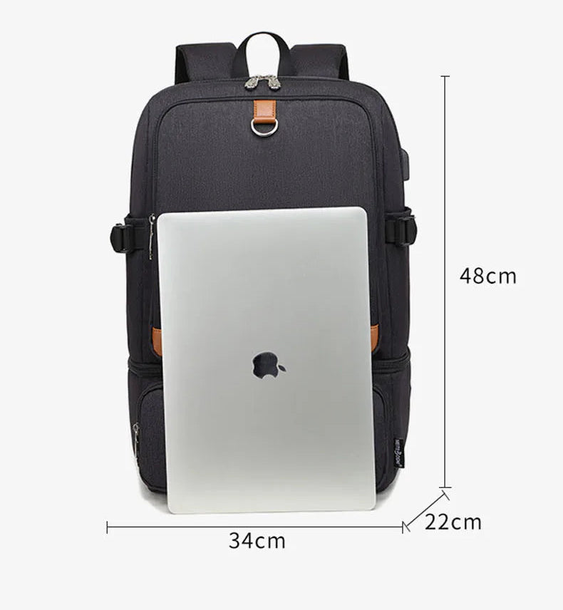 Mochila Unisex de Gran Capacidad en Oxford – Estilo, Comodidad y Protección Total