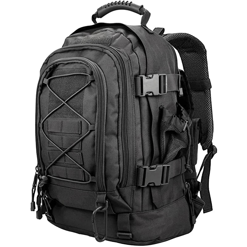 65L Unisex Military Tactical Backpack - Waterproof and Large Capacity