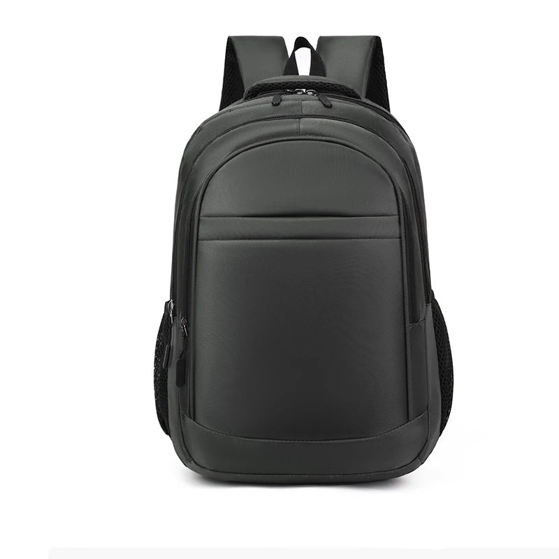 Mochila Business Unisex Gris de Nylon – Moderna y Versátil