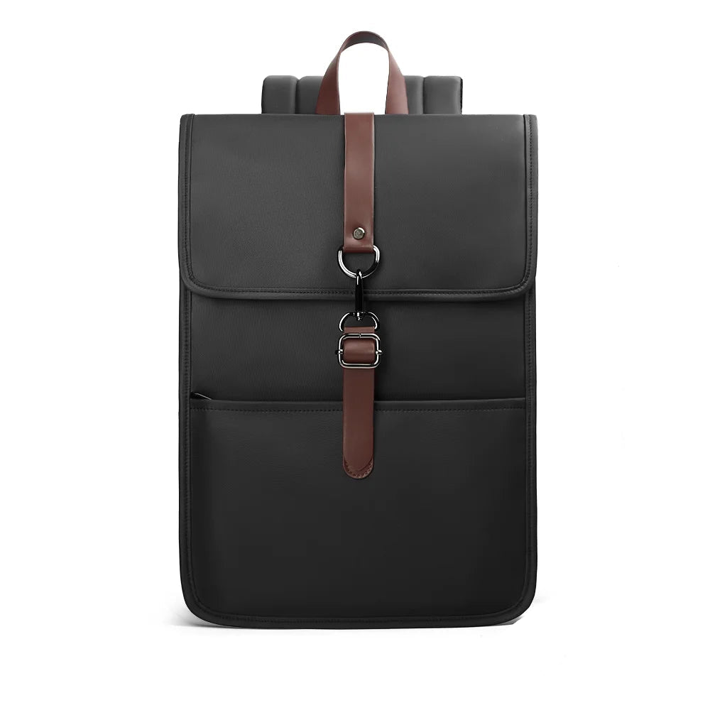 Vintage Backpack with USB Port and Laptop Compartment – British Style and Modern Functionality