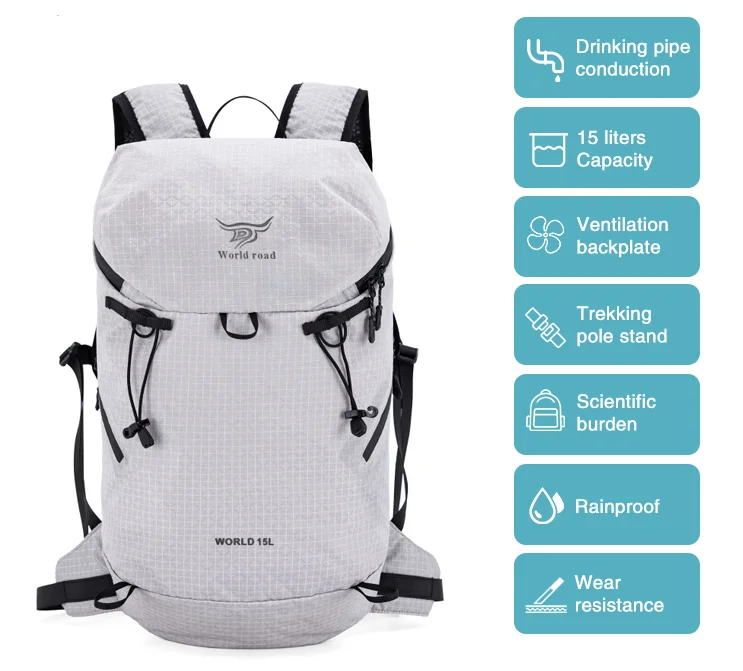 Mochila de Senderismo Ultraligera para Camping y Viajes – Cómoda y Funcional