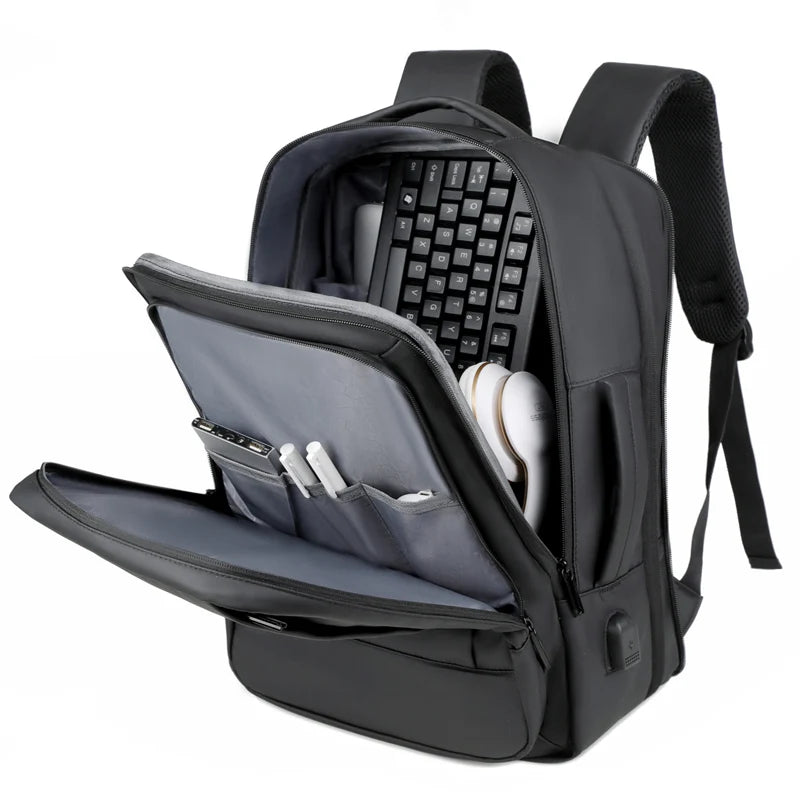 50L Unisex Waterproof Trekking Backpack – Large Capacity with USB