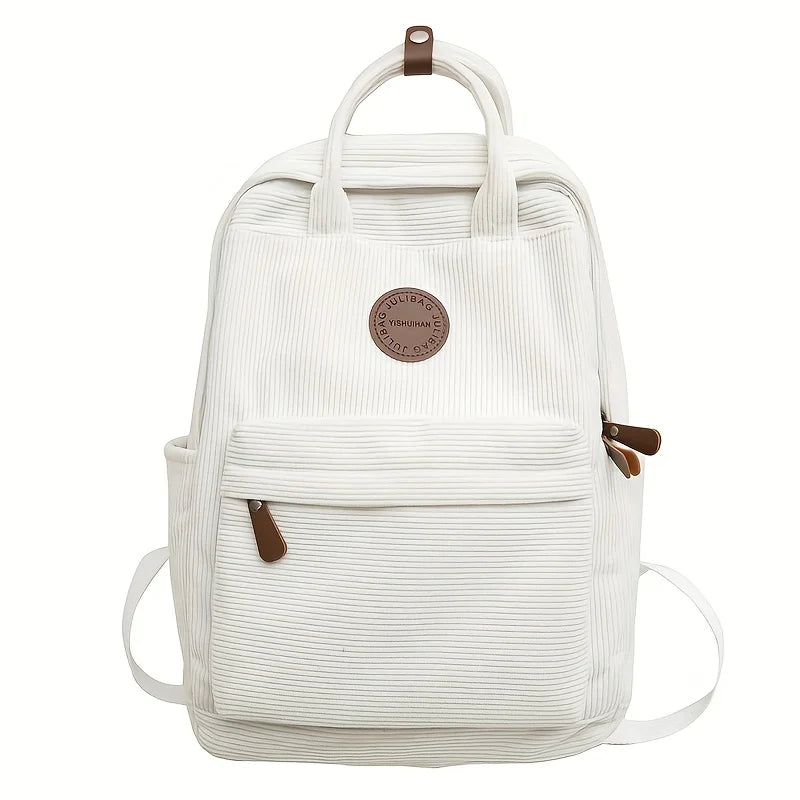 Ultralight Corduroy Backpack – Casual Style and Everyday Comfort