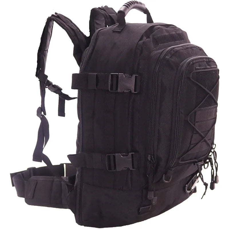 65L Unisex Military Tactical Backpack - Waterproof and Large Capacity