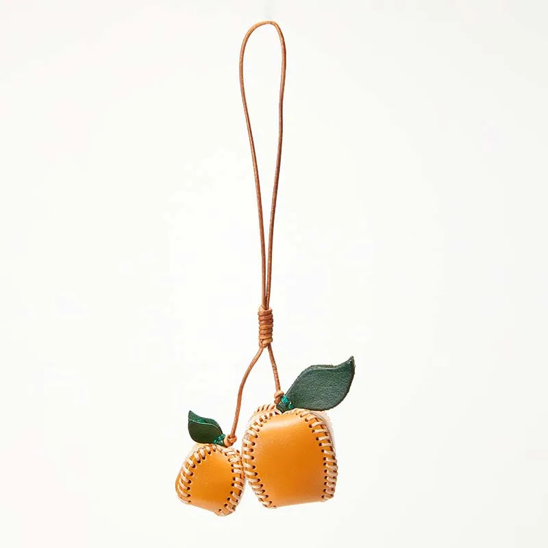 Charm de Cuero en Forma de Hamburguesa – Estilo Divertido y Detalle Sofisticado