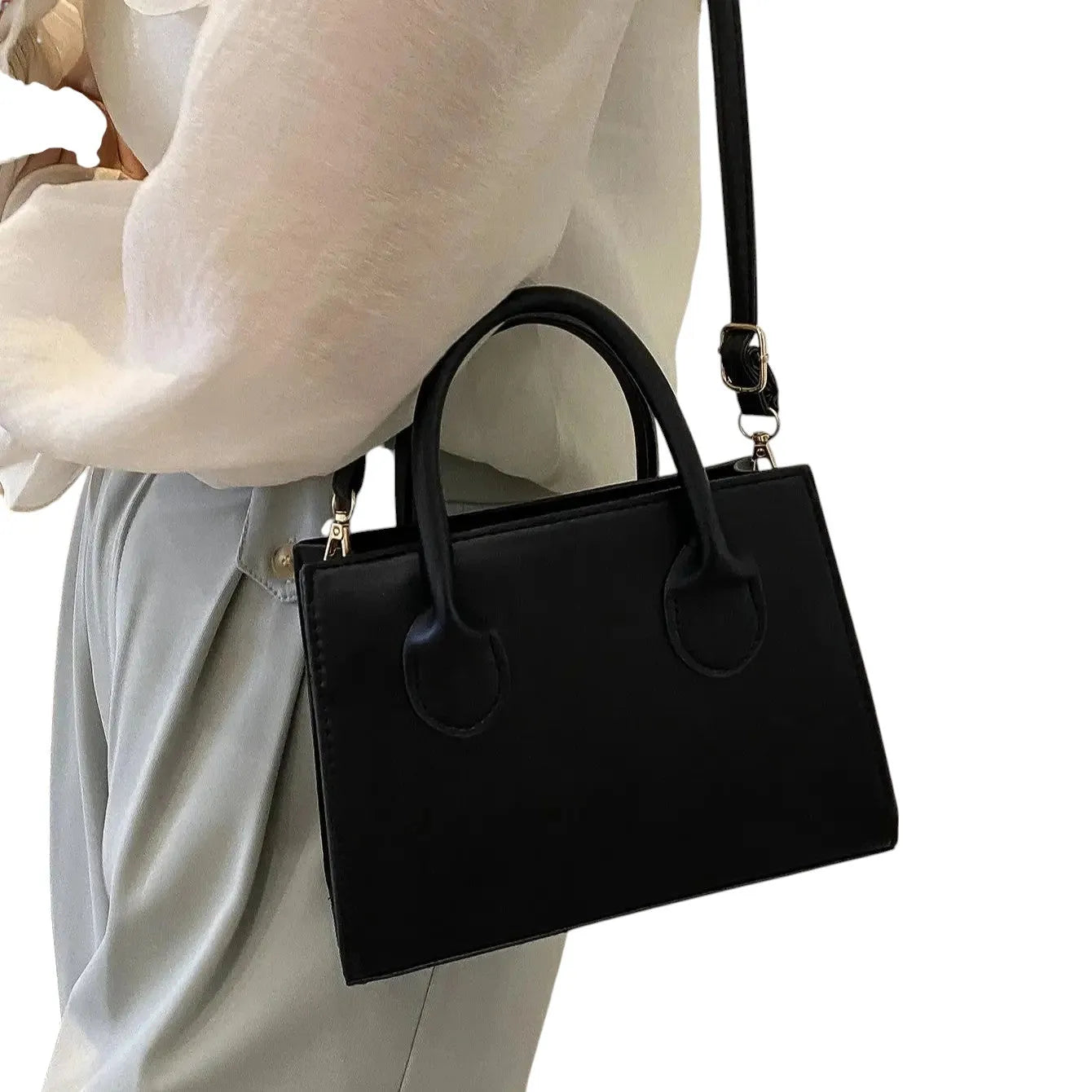 Tote Bag Clásica de PU — Elegancia Atemporal para Mujeres Exclusivas