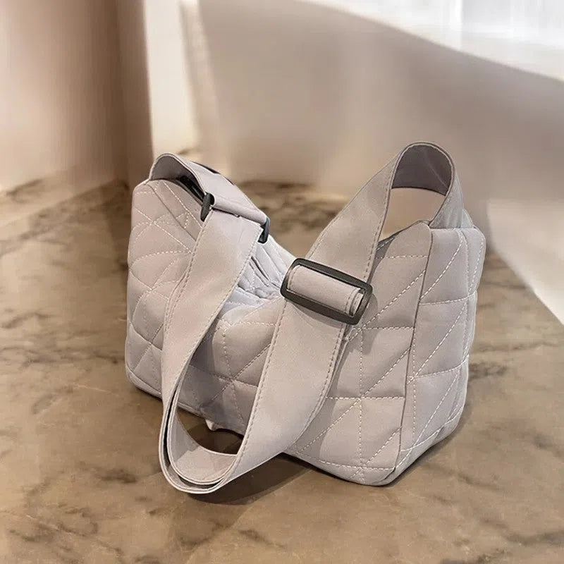 Bolso Bandolera Acolchada Casual