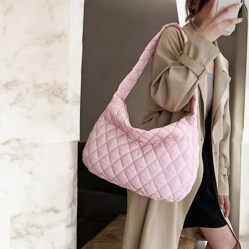 Bolso Bandolera Hobo Acolchada Colores