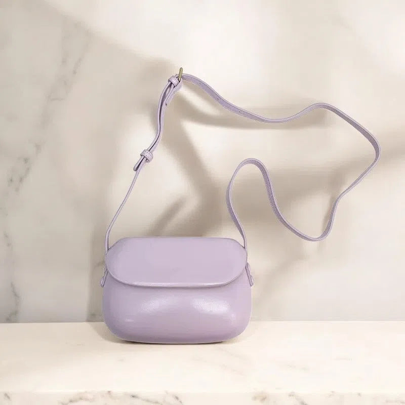 Bolso Bandolera TPU de Broche Lila