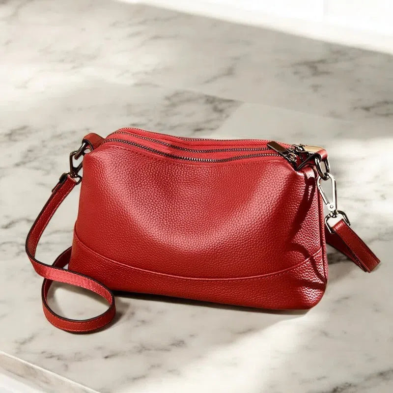 Bolso Bandolera de Cuero Minimalista