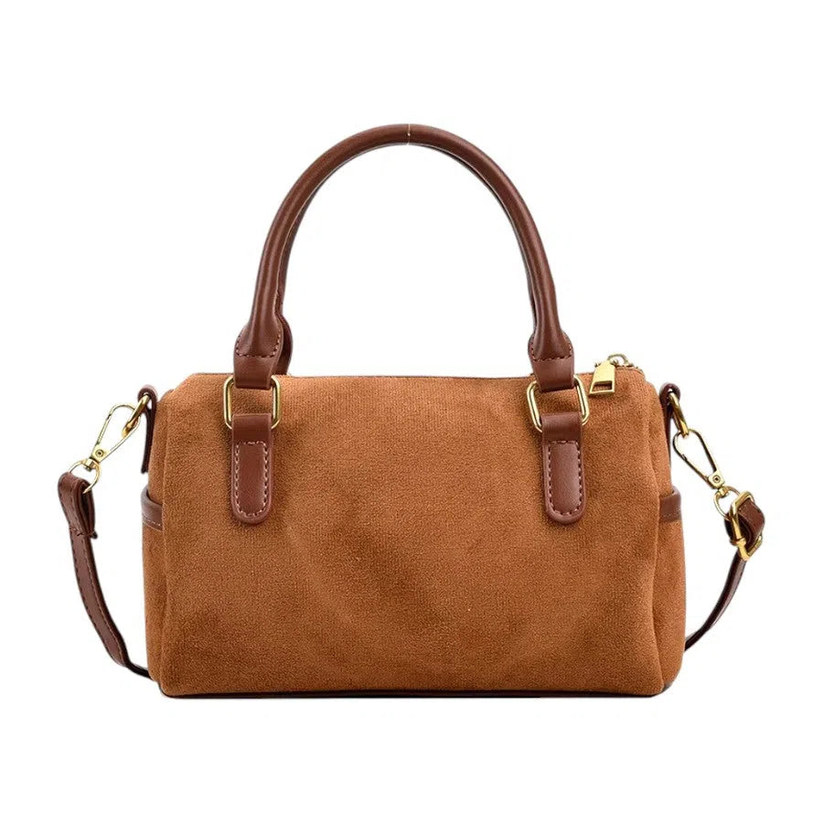 Bolso Bandolera de Gamuza Minimalista