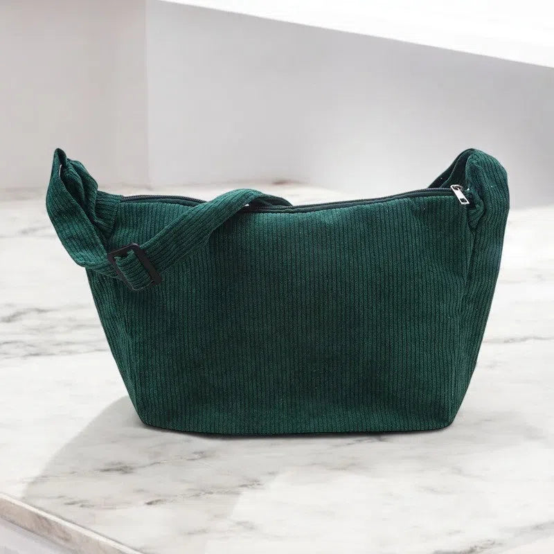 Bolso Bandolera de Pana Clásica Colores