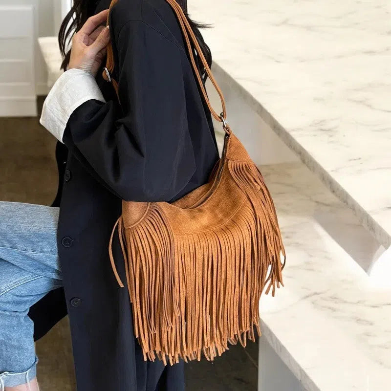 Bolso Flecos Vaquero