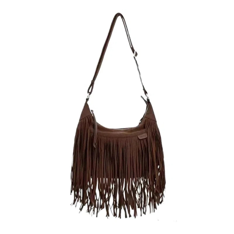 Bolso Flecos Vaquero