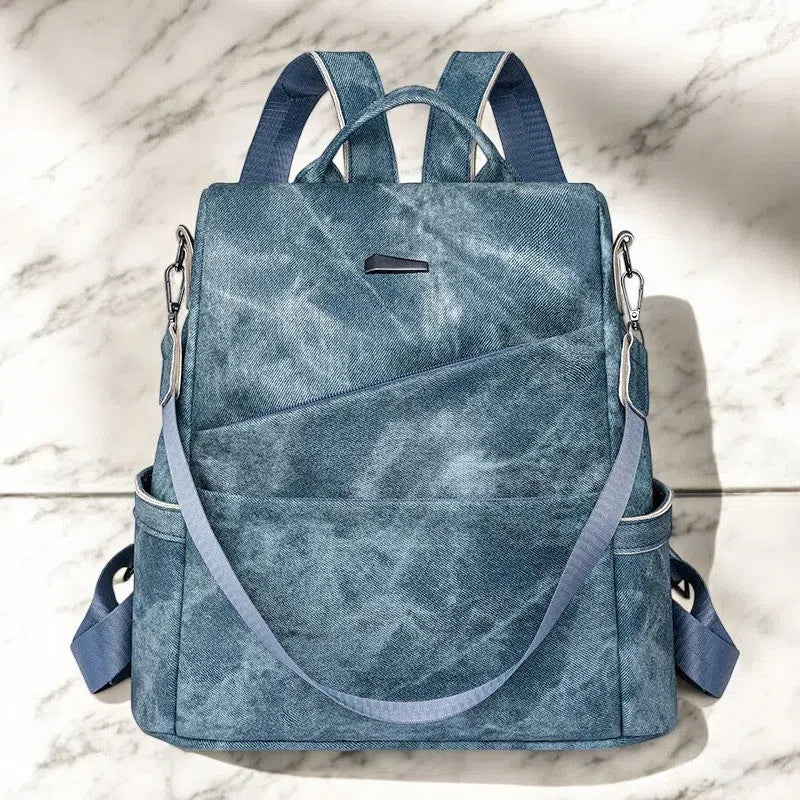 Bolso Mochila de Patrón Manchado