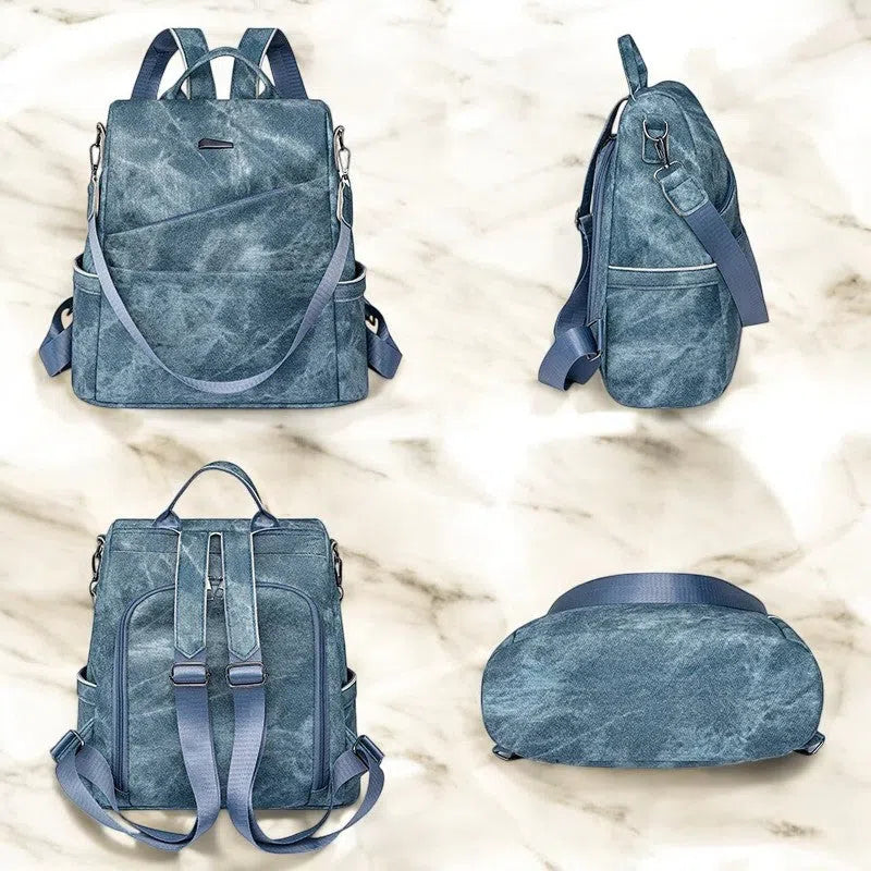 Bolso Mochila de Patrón Manchado