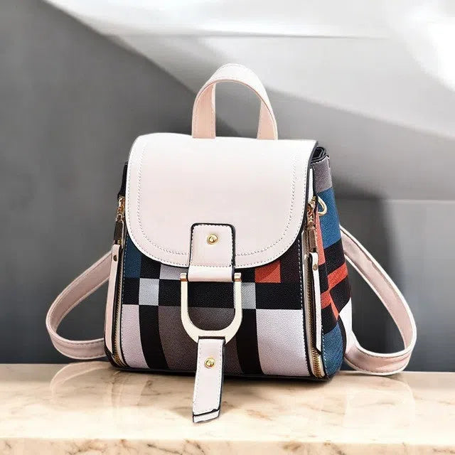 Bolso Mochila y Bandolera Mini de PU