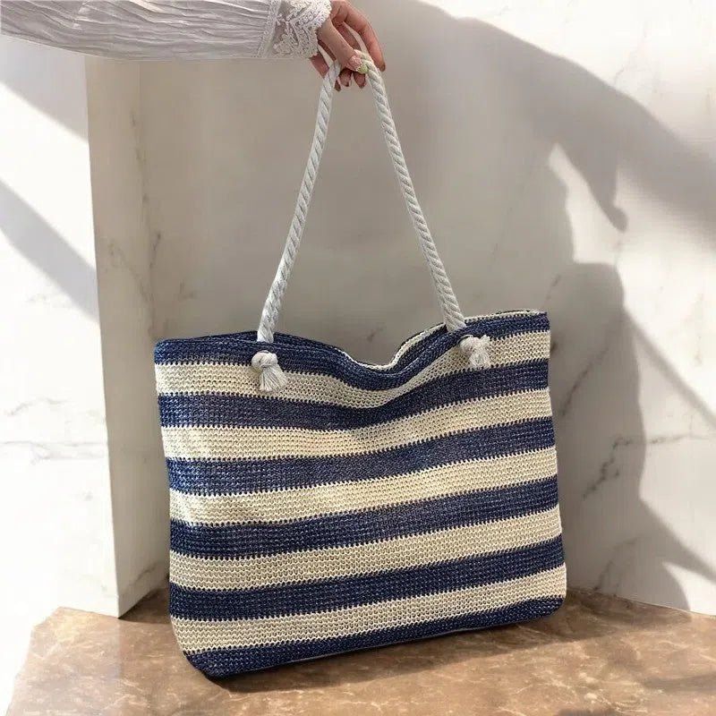 Bolso Playa con Rayas