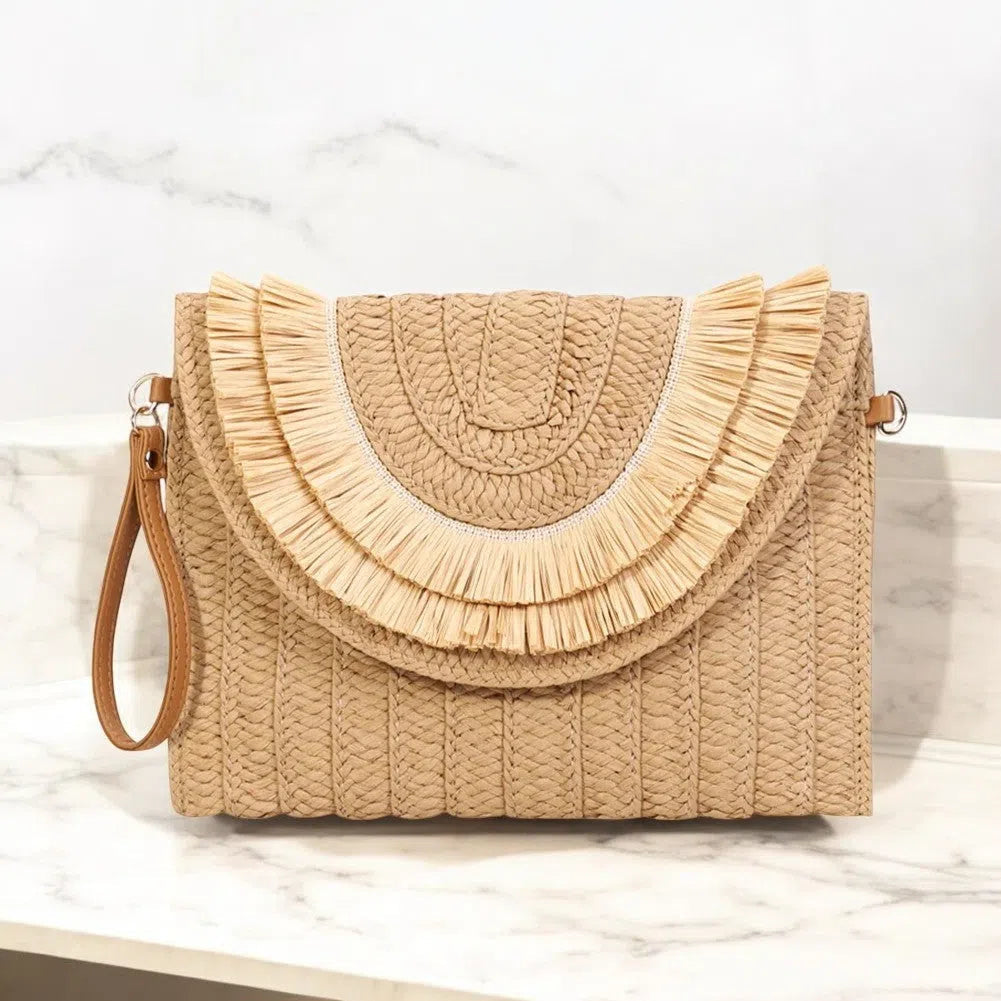 Bolso Rafia Estilo Tote Bag