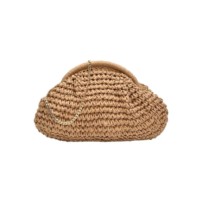Bolso Rafia con Cadena