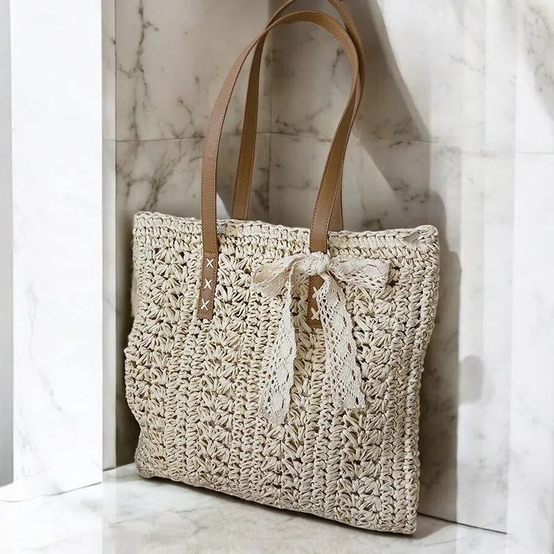 Bolso Rafia con Moño