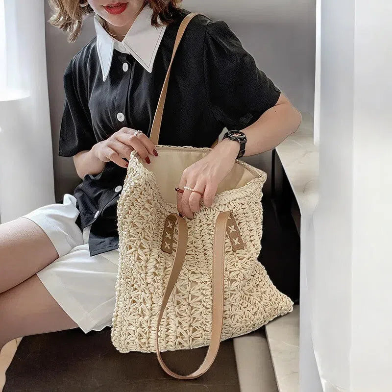 Bolso Rafia con Moño