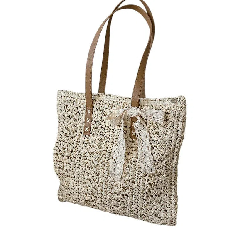 Bolso Rafia con Moño