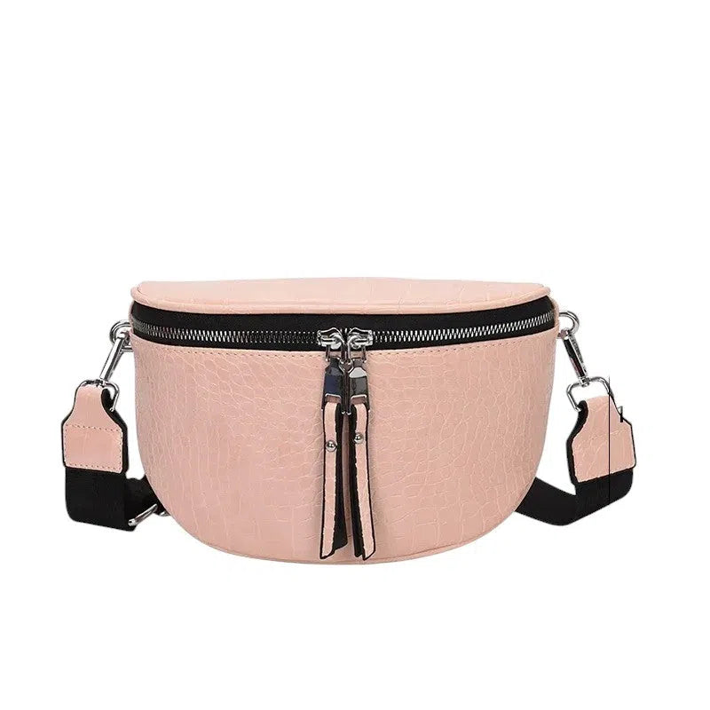 Bolso Riñonera Diseño Cocodrilo de Colores